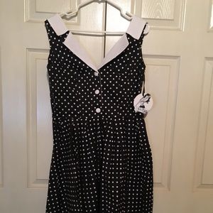 Hell Bunny polka dot dress